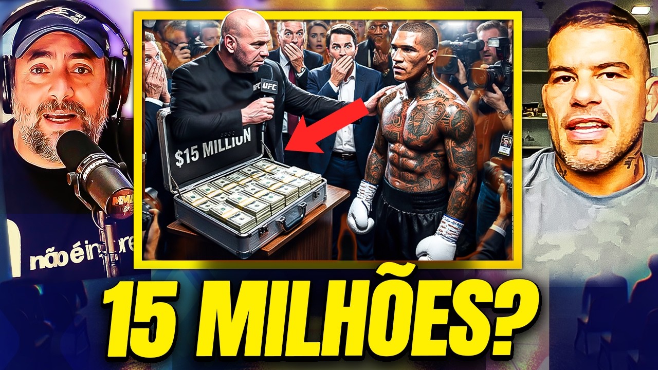 Vai ganhar $15 Milhões e Ninguém Sabe Quem É (Lutadores revoltados) | Resenha com Marcelo Brigadeiro