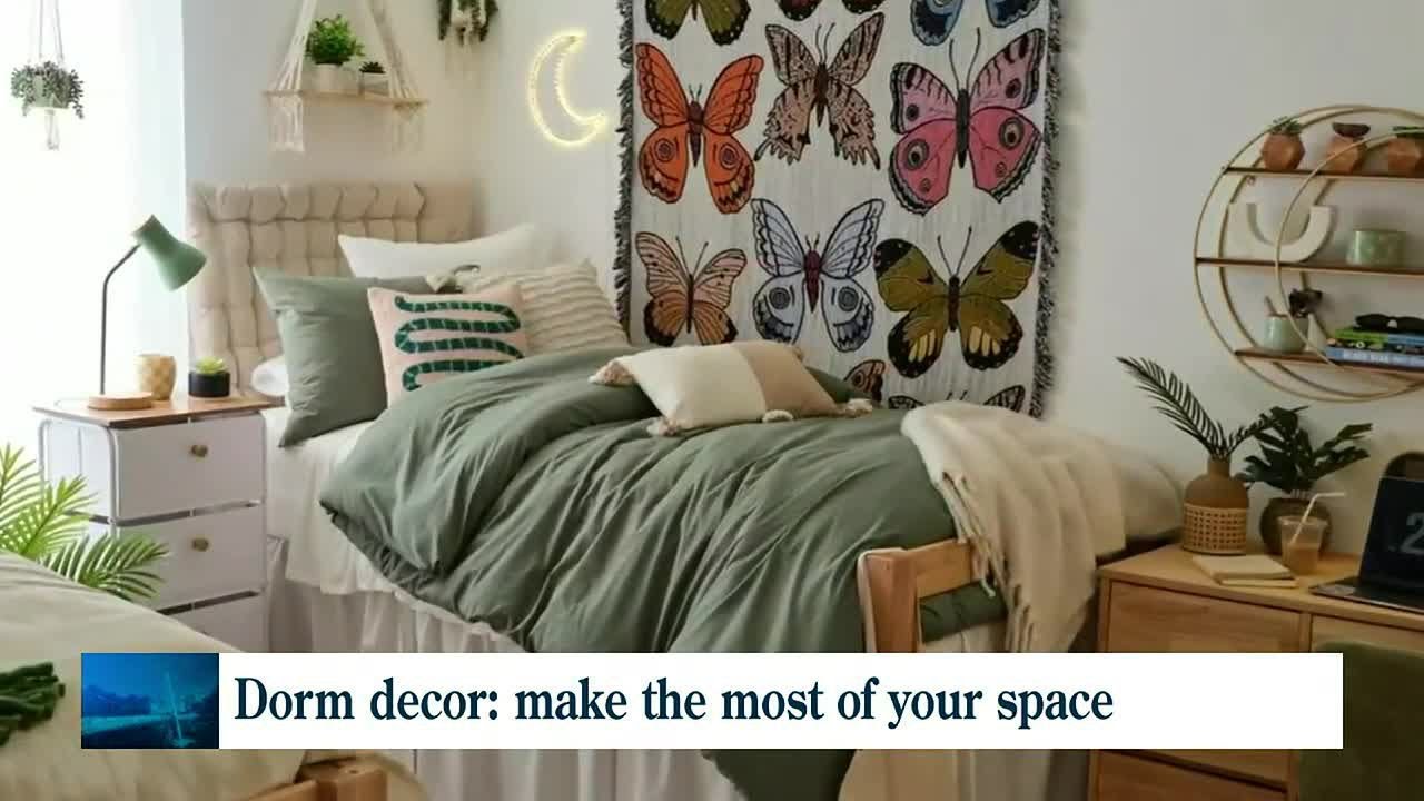 Dorm Room Decor: Making It Functional And Fabulous - Youtube
