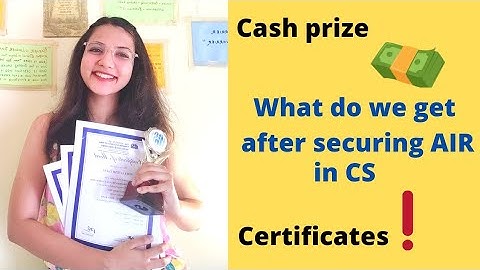 What do we get after securing AIR in CS 💸✨| My story of AIR 🙏| Neha Patel