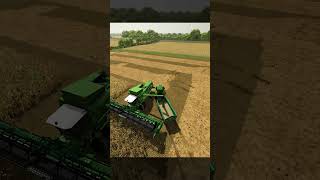 FS22 Harvesting Gameplay 🚜🌾 | Farming Simulator 22 #shorts