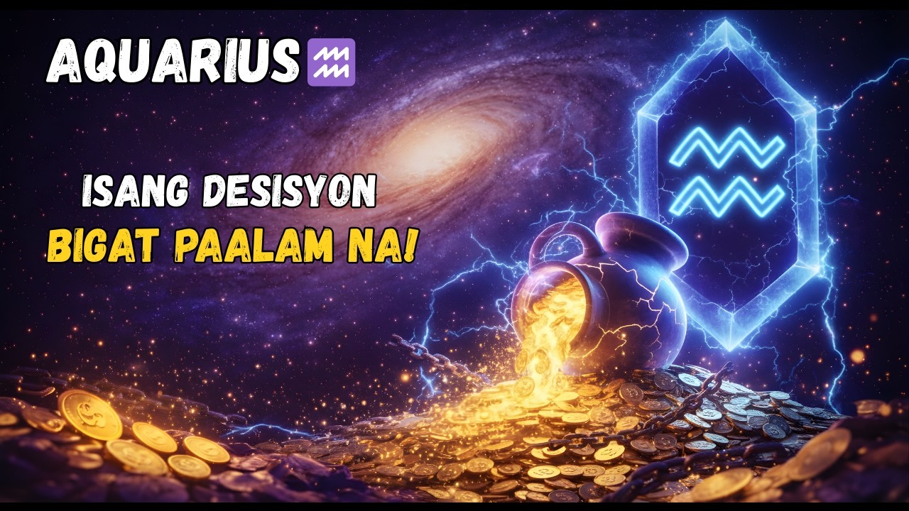 Aquarius ♒ — Isang Desisyon ang Mag-aalis ng Lahat ng Bigat sa Buhay Mo ✨