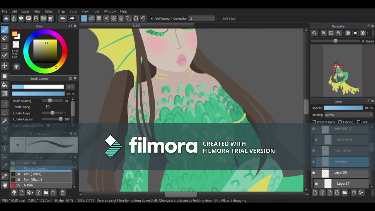 Speedpaint 1 YouTube