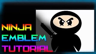 Call of Duty Black Ops 3 Emblem Creator | Cartoon Ninja (Medium)