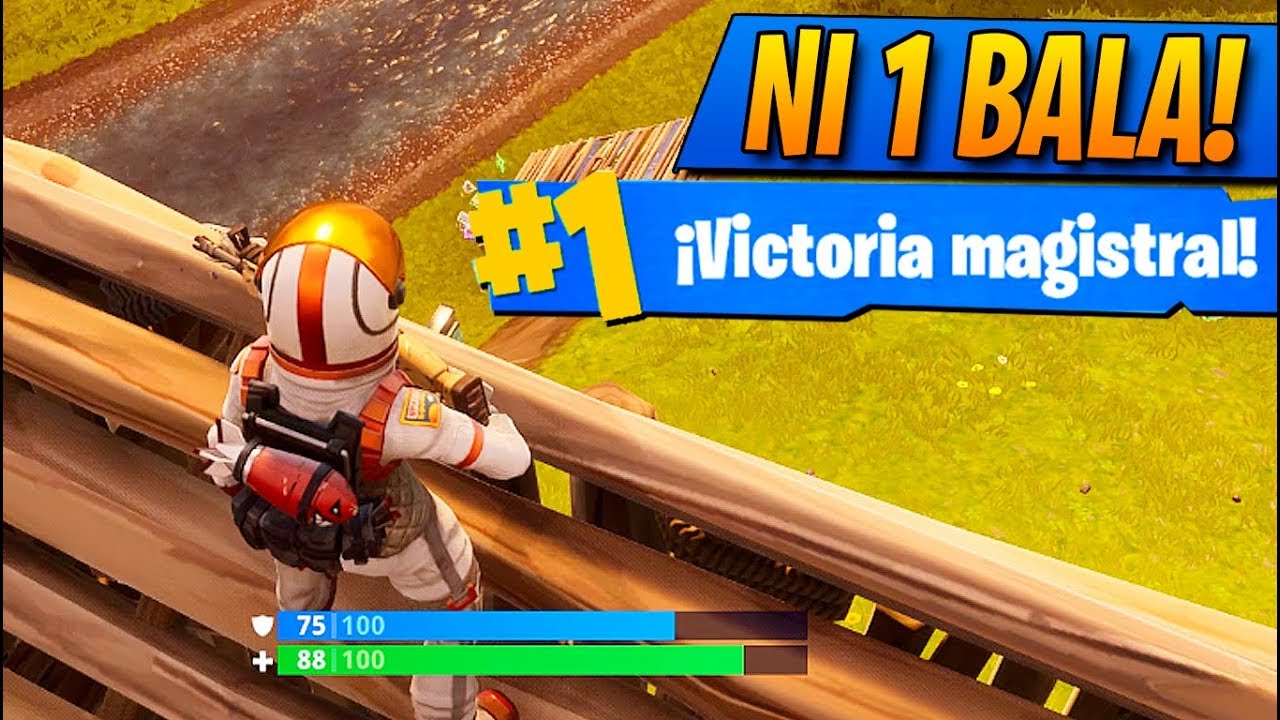 ps4 games 2019 INCREIBLE! No me dan NI 1 BALA en TODA la PARTIDA! Fortnite: Battle Royale