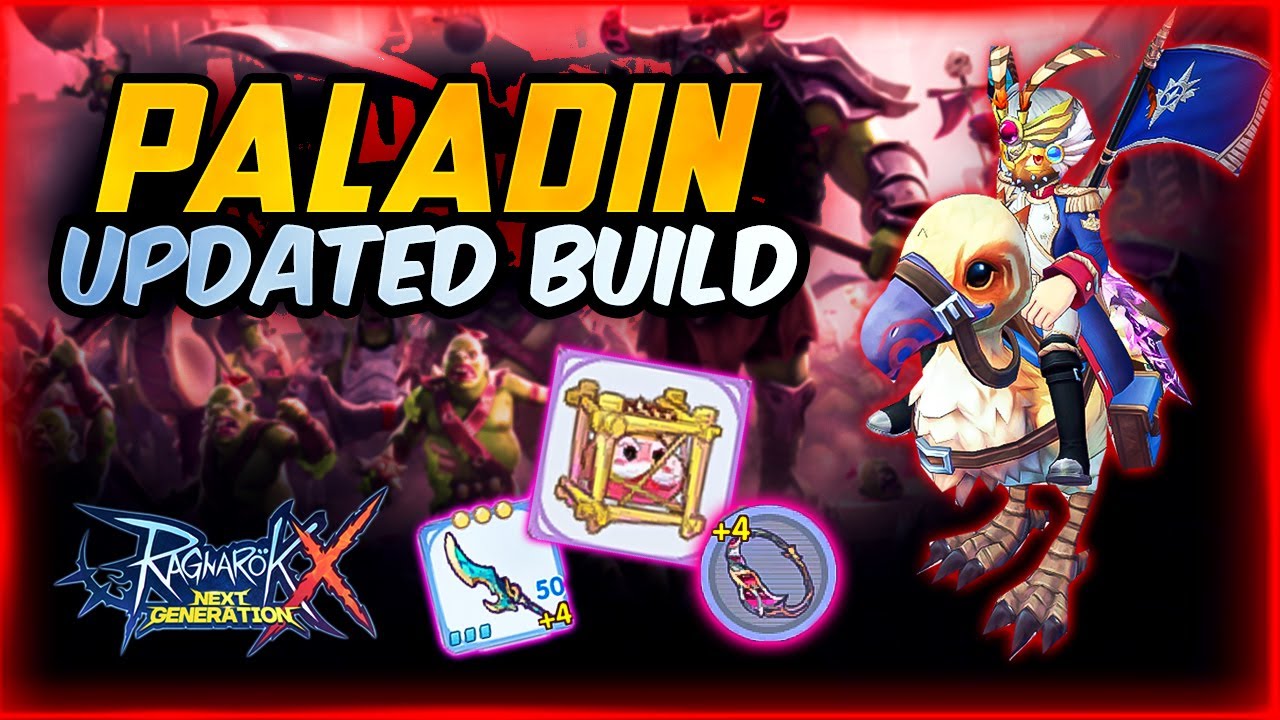 [ROX GLOBAL] F2P Paladin Updated Build LVL 63+ (SPEAR) - Character Progression.