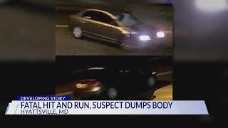 Police search for driver after deadly hit-and-run in Lanham