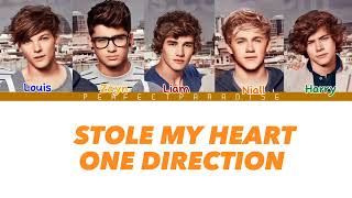 STOLE MY HEART - ONE DIRECTION (COLOUR CODED LYRICS)