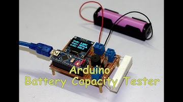 DIY Arduino Battery Capacity Tester V1.0