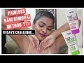 I Tried Wow Hair Vanish Creams for Unwanted Body Hair || 10 Days Challenge.. 🤔😓😷