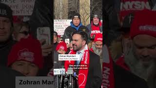Mamdani joins thousands of striking New York nurses