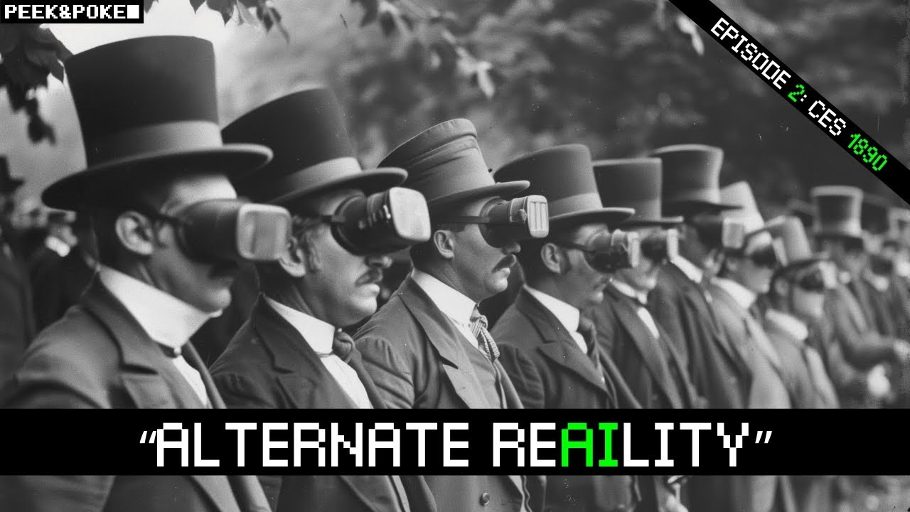 Rare footage of 1890 CES conference in Las Vegas (ALTERNATE RE[AI]LITY ...