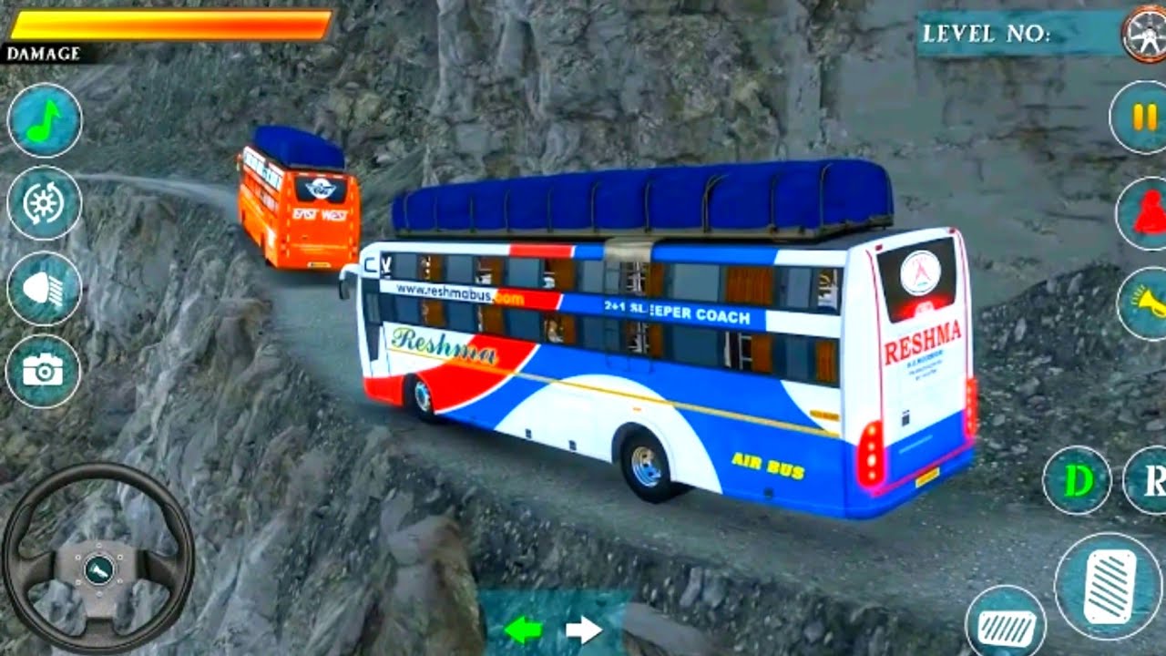 Uphill Bus Simulator Driving Game Play 