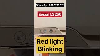How to fix Epson L3256 red light banking service required ￼
