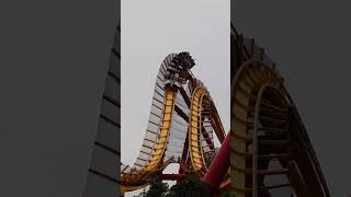 Banked Camelbacks | Flight of the Himalayan Eagle Music Roller Coaster at Happy Valley