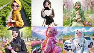 Beautiful Muslim Girls Whatsapp Dp Photos❤️💙💛 / Muslim Girls Wallpaper inspo