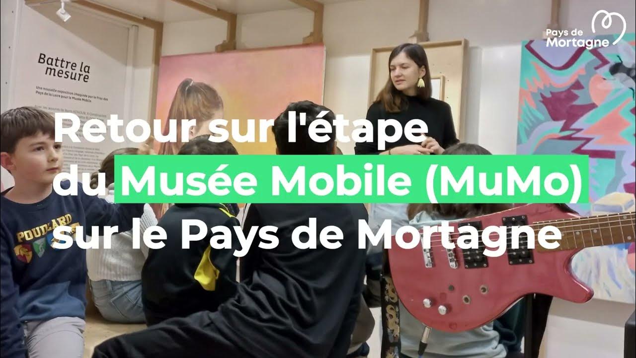 Le Mumo Musée Mobile Fait étape Au Pays De Mortagne Youtube 