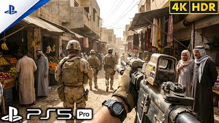(PS5) American Forces Enter Egypt Intense Urban Warfare | Realistic Gameplay [4K60FPS] Battlefield