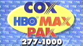 1996 Cox Communications Cable Tv Commercial