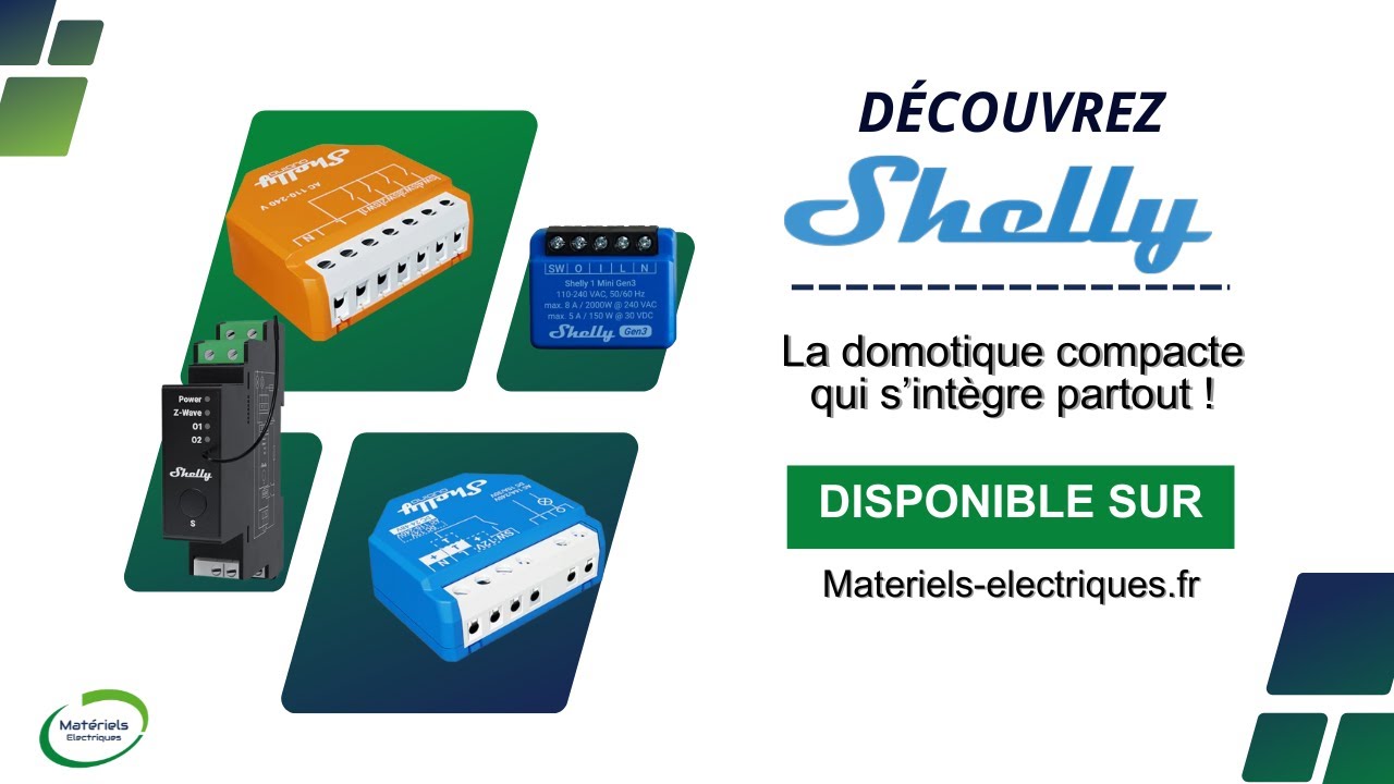 Découvrez Shelly : la domotique compacte qui s’intègre partout1