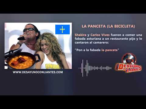 Shakira y Carlos Vives - La panceta (La bicicleta)