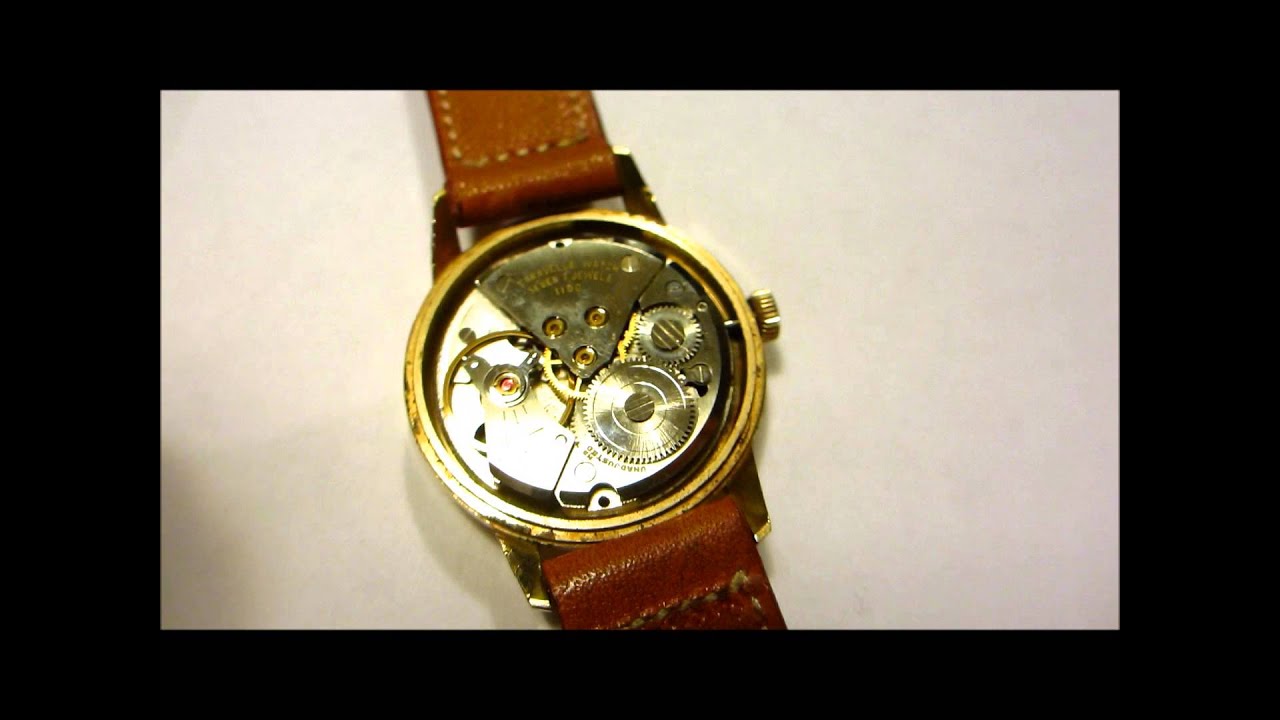 caravelle self winding watch