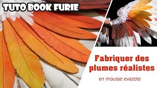 Cosplay Tutorial : Make feathers with evafoam  [FR/ENG]