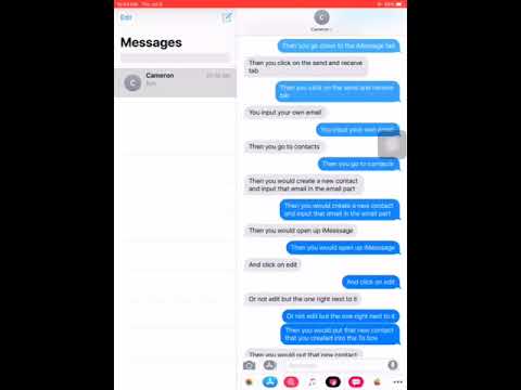 How to Text Yourself From iMessage - YouTube