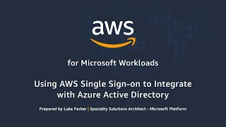 Using AWS Single Sign-on to Integrate with Azure Active Directory screenshot 5