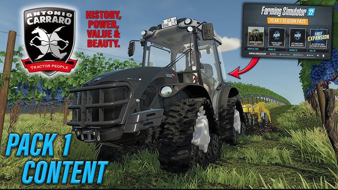 Farming Simulator 22 - ANTONIO CARRARO Pack - PC - Compre na Nuuvem