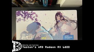 Collector s Vault Unboxing and Validating Yeston AMD RX 6800 Sakura Card