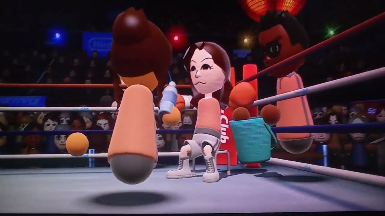 Wii Sports Boxing Allegra Vs Gabriela 