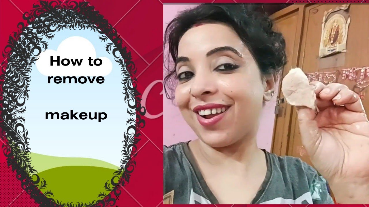Makeup remover at home/Ghar par makeup remove kaise kare