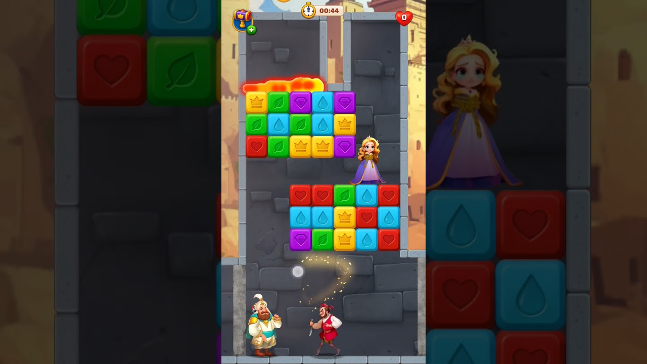 King in Danger! 🏰 Save The Royal King 👑 #Gaming #SaveTheKing