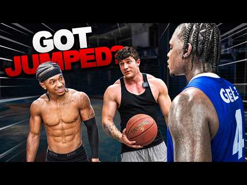 Connor & Varsity Play Basketball In The Hood!