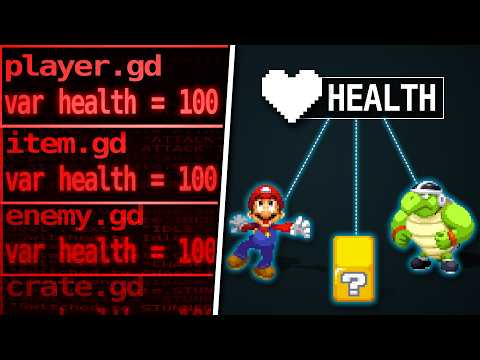 Stop Hardcoding Health (Use Composition in Godot 4)