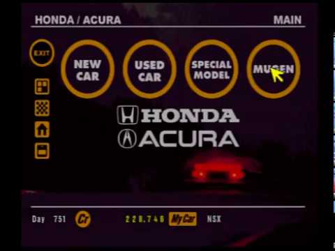 Tuning Menu Gran Turismo 1 - Tuning Menu - YouTube
