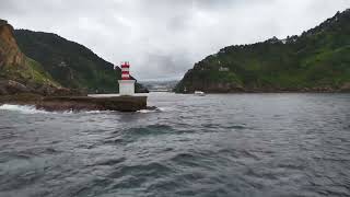 Travesía en barco desde Donostia-San Sebastián a Albaola, Pasaia