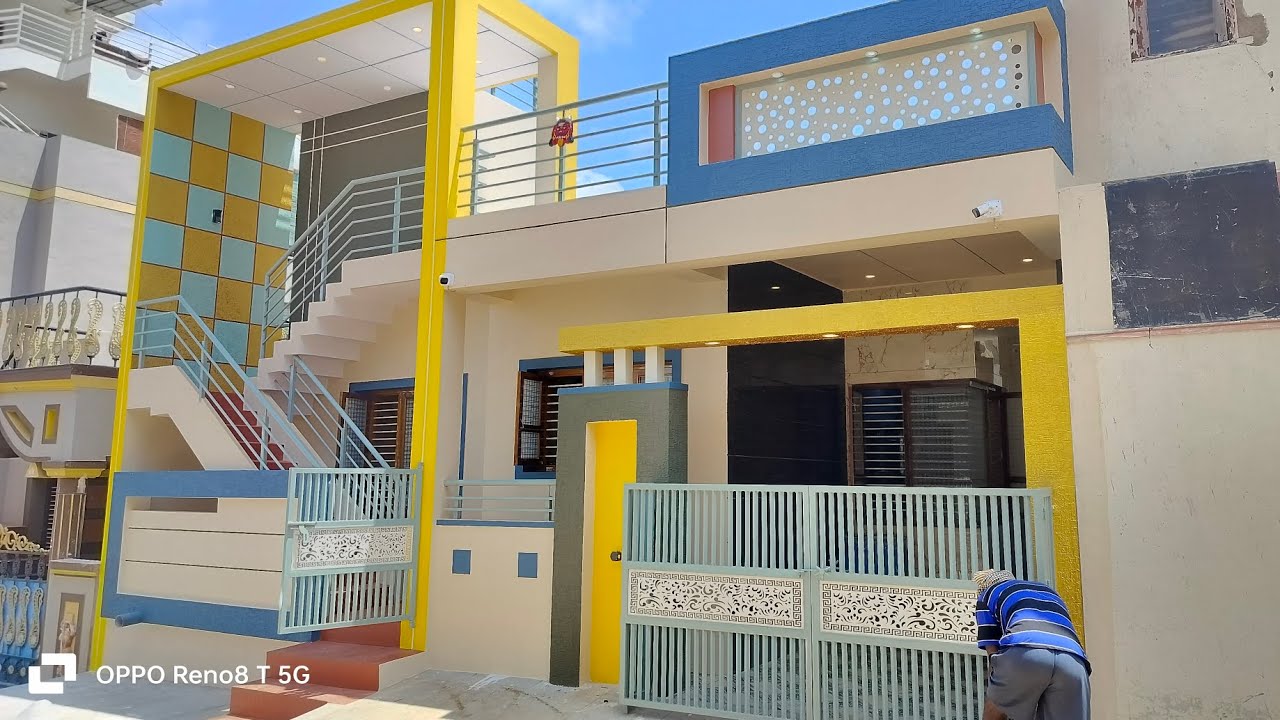 Best Price 30×40 2BHK Brand New House for sale in JP Nagar Mysore . Price 77 lakh 8105080087 📞📞📞