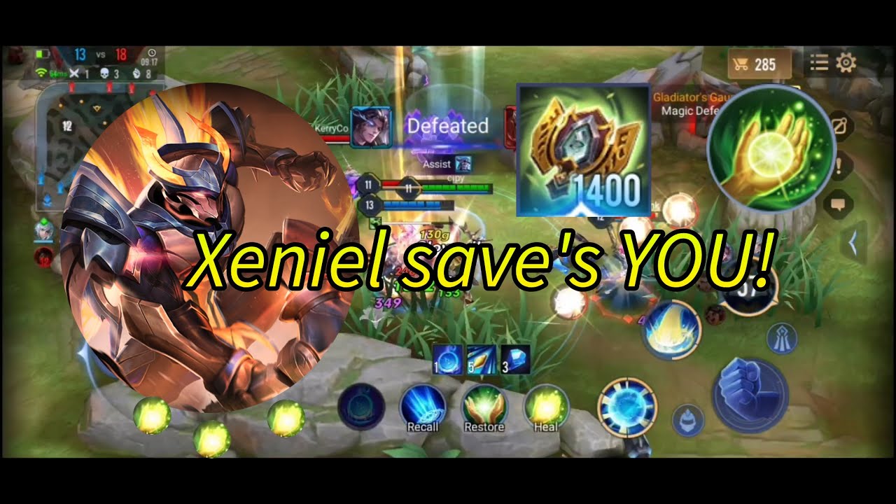 Xeniel saves You — AoV Arena of Valor