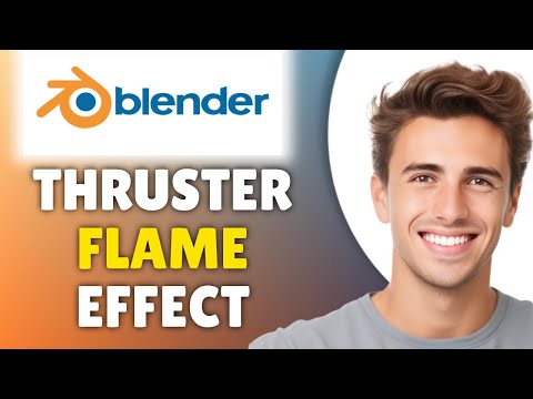 How To Make A Thruster Flame Effect In Blender (2026) - Rocket/Jet Flame Tutorial
