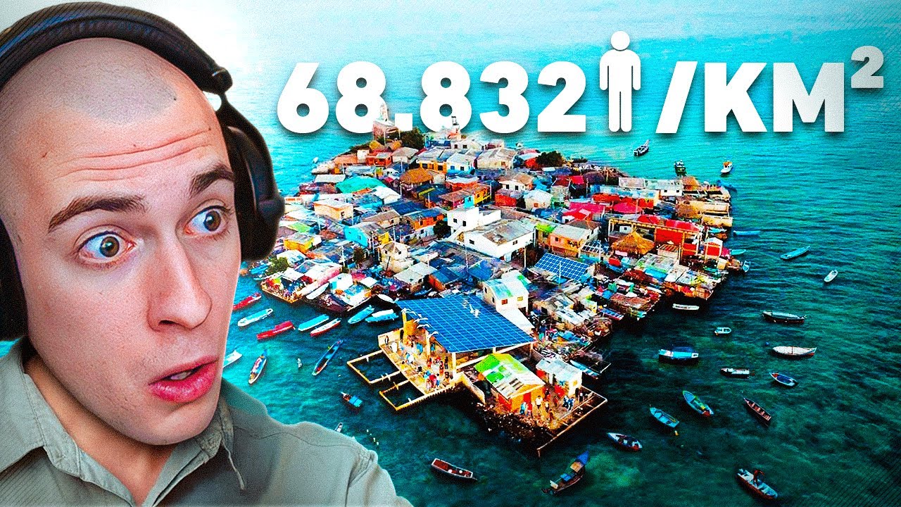 REAGISCO all'ISOLA più AFFOLLATA della TERRA!!