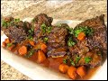 Braised Beef Short Ribs | With Red Wine