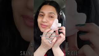 HOW I USE ACEOLOGY ROSE QUARTZ GUA SHA TOOL