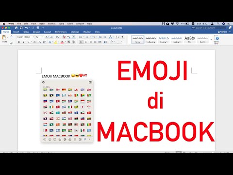 Cara Memunculkan dan Menggunakan EMOJI di Macbook | SIMBOL dan EMOTICON MACBOOK (PRO/AIR)