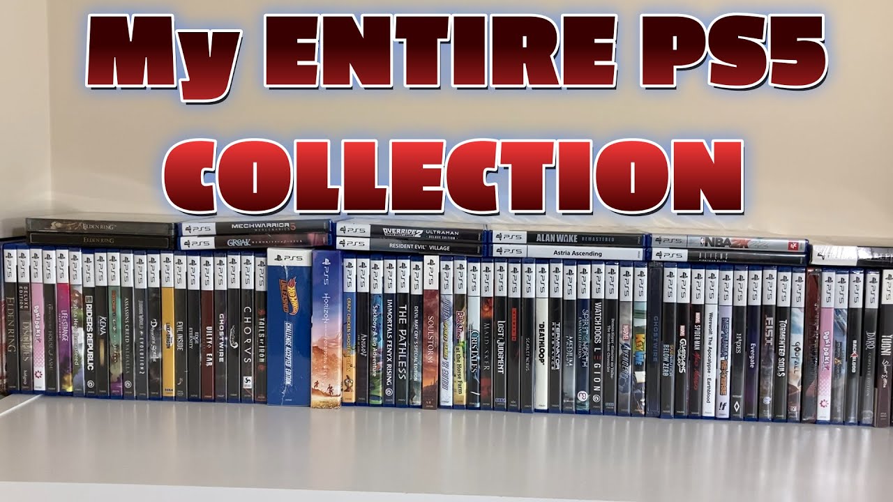 My Entire PS5 Game Collection