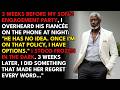 I COULDN'T STOP SHAKING WHEN I HEARD MY SON'S FIANCÉE ON THE PHONE… SHE CONFESSED SOMETHING THAT ...