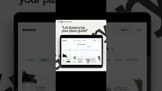 Plant lovers, your GO-TO spot is here!  Check out Greenry 🌿. #design #figma #plants #uidesign