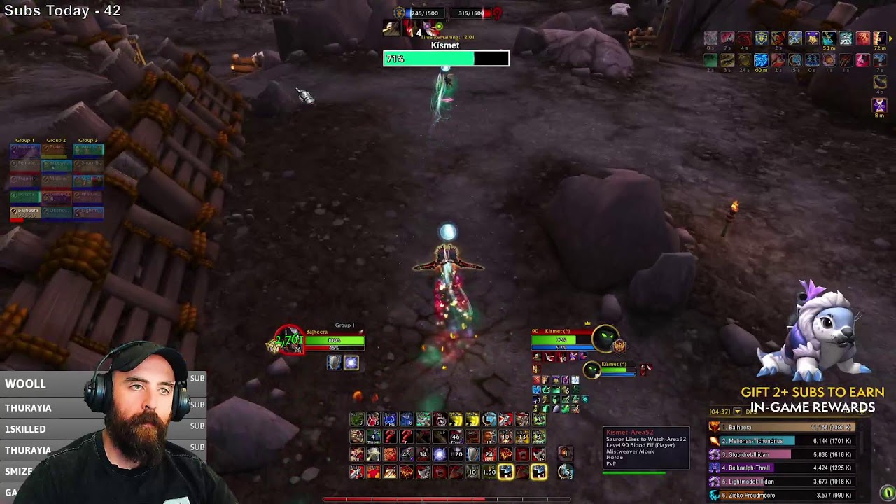 🔥WoW Midnight: 241 iLvl Fury / Arms Warrior PvP Grind🔥- World of Warcraft