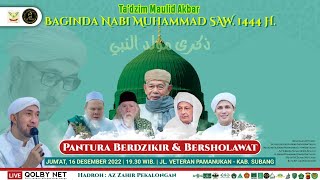 PANTURA BERSHOLAWAT BERSAMA AZZAHIR PEKALONGAN | PAMANUKAN - SUBANG 16 DESEMBER 2022