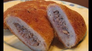 Куриные зразы с печенью Куриные зразы с печенью